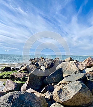 Watch Hill Rhode Island coastline