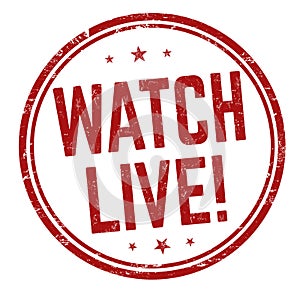 Watch live sign or stamp