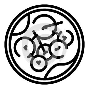 Watch repair icon, outline style