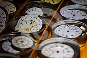 Watch Repair Shop: Effects of Time on Collection of Old, Broken and Discarded Watches