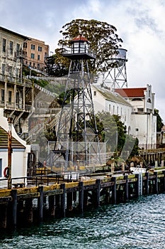 A Watch Tower On Alcatraz