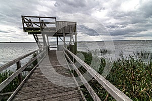 Watch Tower close to the Bannseegraben, Steinhuder Meer photo