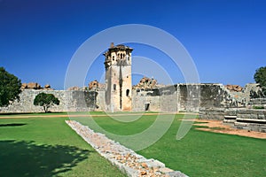 Watch tower in Hampi, Karnataka photo