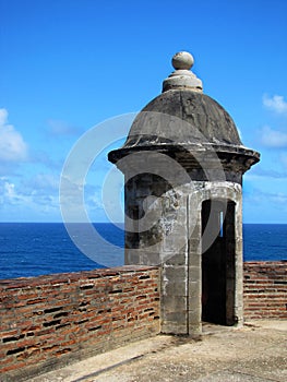 Watch tower at the San Cristobal castle