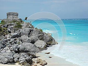 Watch Tower at the sea photo