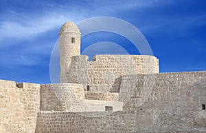 Watch tower at the south corner of Bahrain fort photo