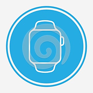 Watch vector icon sign symbol