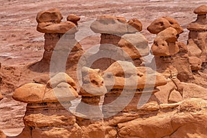 Watchers Hoodoos Goblin Valley State Park Utah