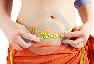 Watching belly girth