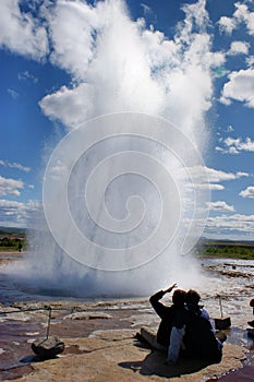 Watching the Geyser