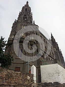 Watching a special gothic Cathedral