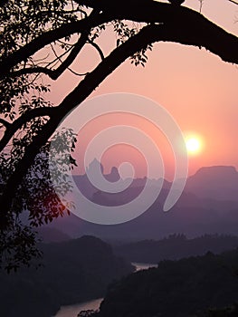 Watching the sunrise