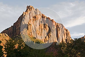 Watchman Rock Formation