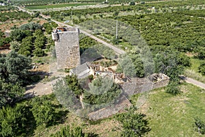 Watchtower Carmelet vigia in Cabanes of Castellon