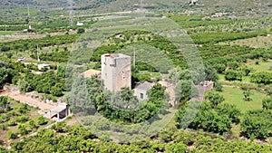 Watchtower Carmelet vigia in Cabanes of Castellon