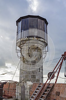 The watchtower of Fort Boyard, Charente-Maritime, France