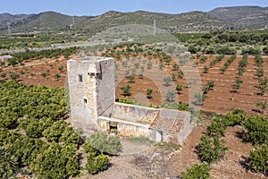 Watchtower Gats vigia in Cabanes of Castellon