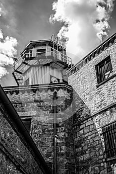 Watchtower for prison guards at the Eastern State Penitentiary