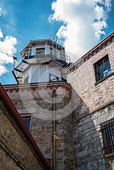 Watchtower for prison guards at the Eastern State Penitentiary