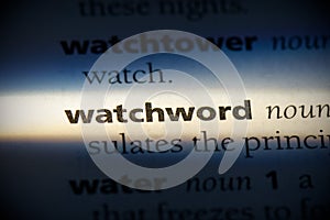 Watchword photo