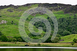 Watendlath Tarn, Lake District, Cumbria, UK