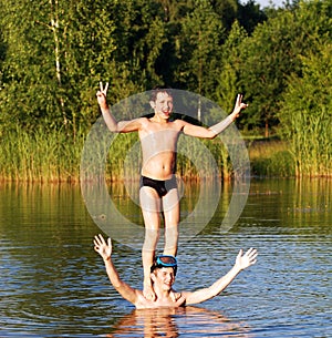 Water Acrobats photo
