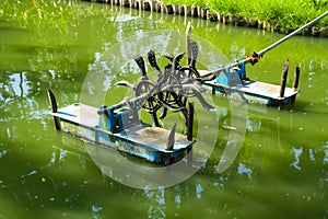 Water aeration turbine