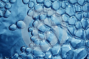Water background with air bubbles