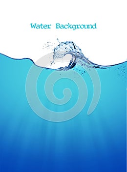 Water background photo