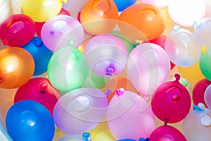 Water ballons photo