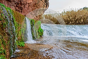 Water birth in the rock