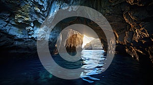 water blue grotto