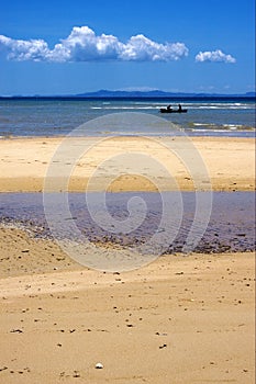 Water and boat