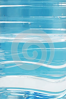 Water in bottle background