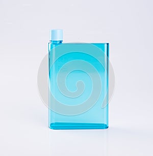water bottle or empty plastic bottle on a background.
