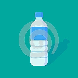 Water Bottle flat icon.