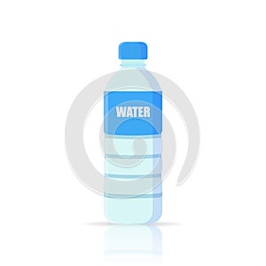 Water Bottle flat icon.