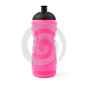 Water bottle isolated over the white background