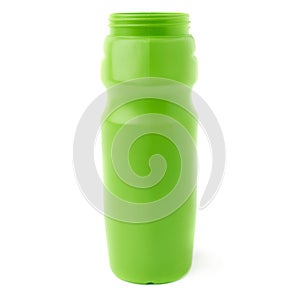 Water bottle isolated over the white background