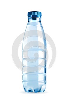 Water bottle vector object