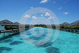 Water bungalows