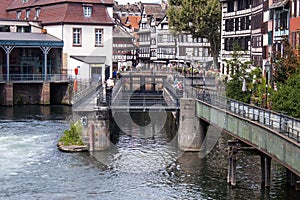 Water canal in Strasbourg