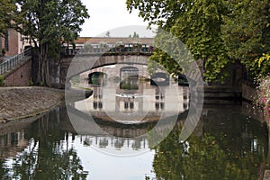 Water canal in Strasbourg