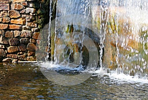 Water cascade