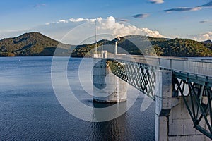 Water catchment reservoir and infrastructure