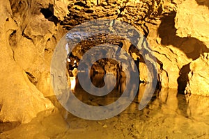Water in cave photo