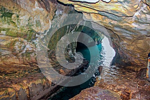 Water cave in Rosh Hanikra