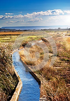 Water channel photo