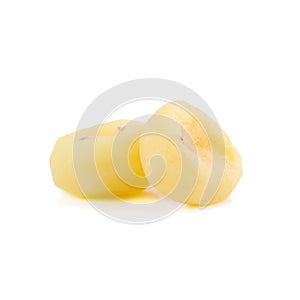 Water chestnut in white background