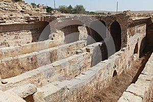 Water cistern in Dara Ancient City, Mardin.